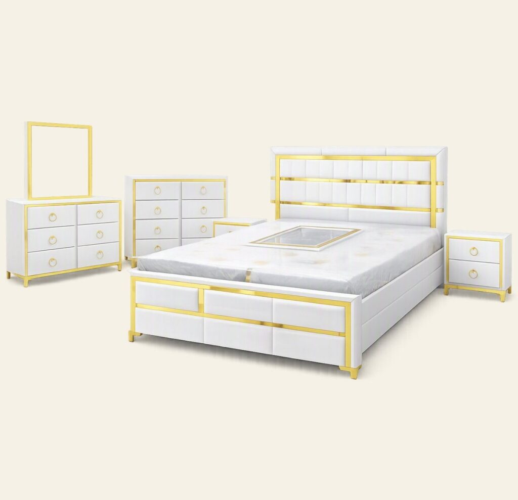 Juego de habitación Blanco Palacio