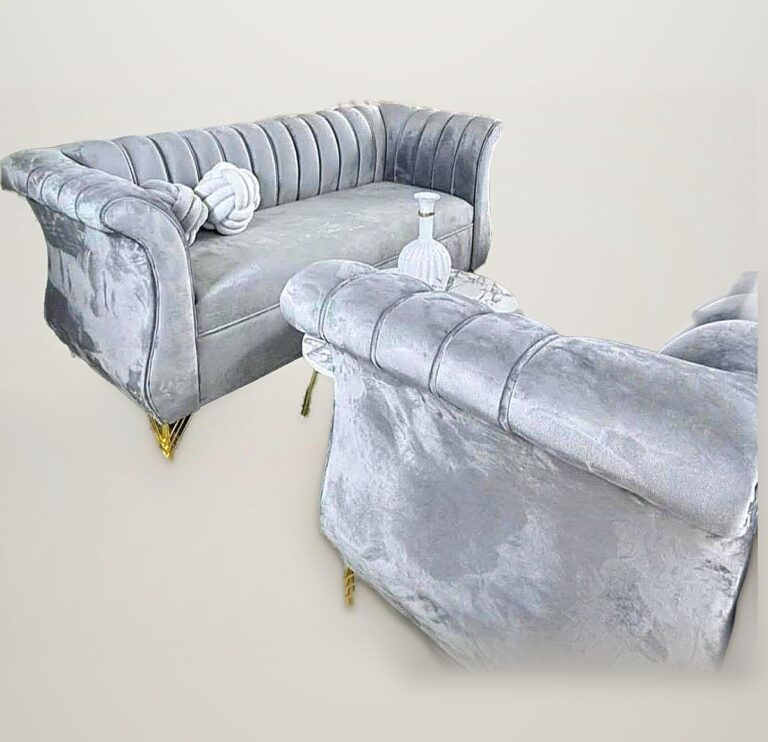 Juego de sofás Plata Velvet
